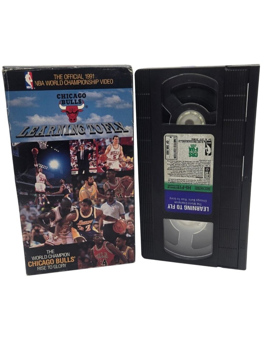 Chicago Bulls 1991 NBA Championship VHS Learning To Fly Michael Jordan